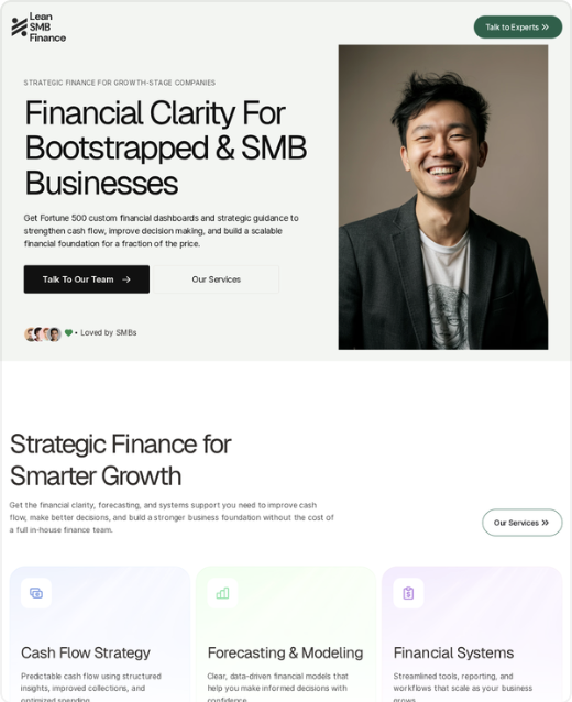 Funnel built with Growth Stack OS